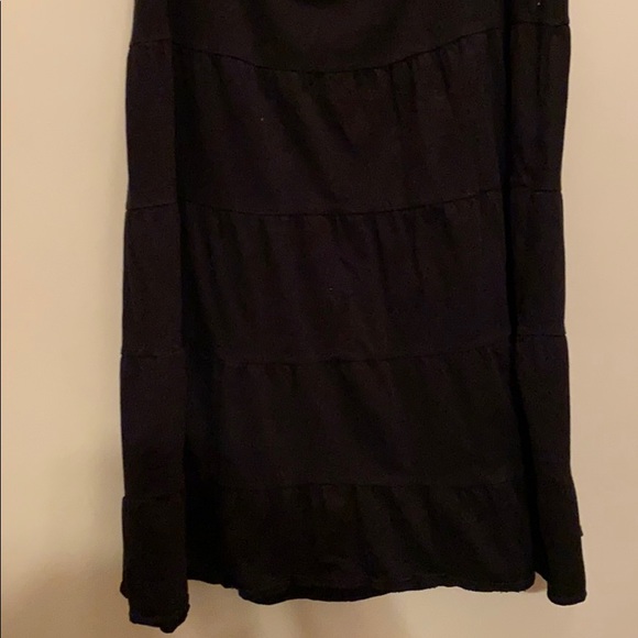 Avenue Black Skirt elastic waist size 14/16 black - Picture 9 of 10